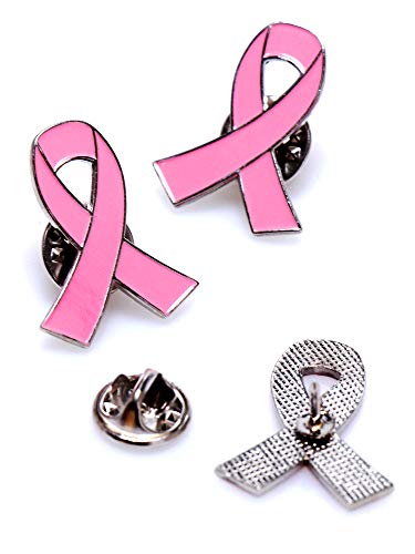 Pink Ribbon Pins Breast Cancer Awareness Brooch Lapel Pins Buttons2