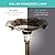 Best Choice Products Outdoor Solar Lighted Pedestal Bird Bath Fountain Decoration w/Planter, Integrated Panel, Scroll Accents for Lawn, Garden - Bronze