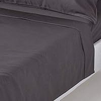HOMESCAPES 1000 Thread Count Egyptian Cotton Cream Flat Sheet Single Luxury Sheet