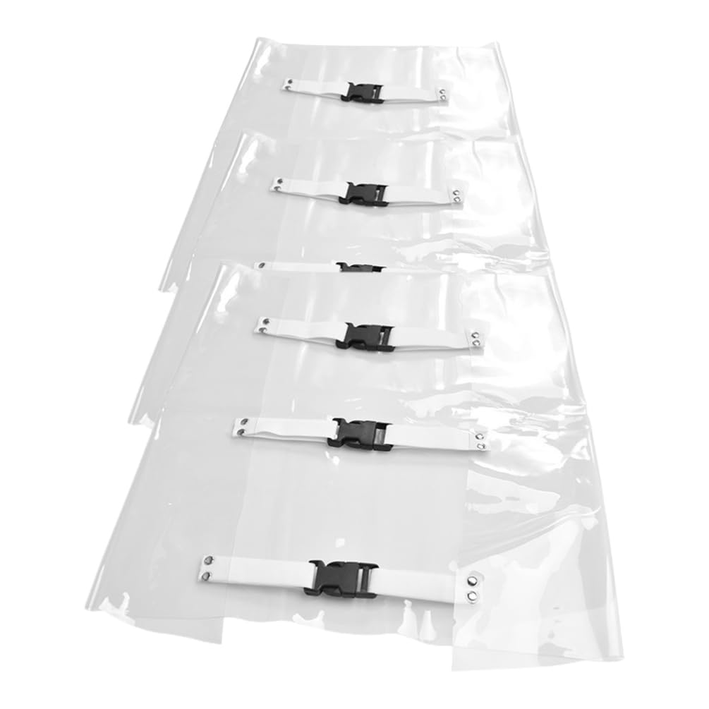 Beaupretty 3pezzi Coprisedile Protettivo Per Sedia Odontoiatrica Cuscini Per Gambe Lavabili Copertura Trasparente Per Unità Design Ergonomico e Resistente Comfort Ottimale Per Uso
