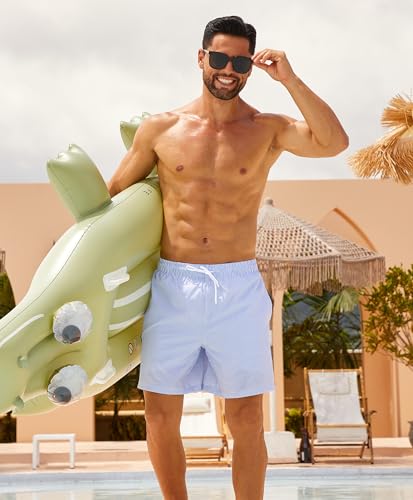 KAIUA SURF Mens Swim Trunks with Compression Liner 7 Inch Inseam Quick Dry Mens Swimming Shorts Bathing Suit2