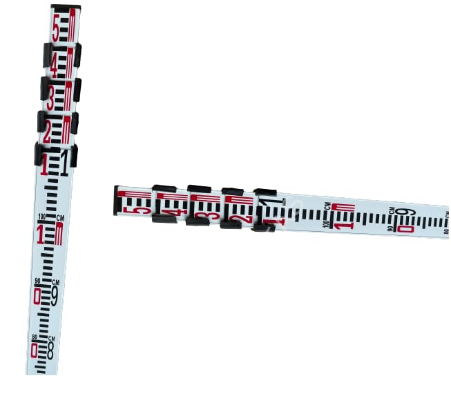 OVERSEAS MART Aluminium Leveling Staff (5 m) -Levelling Survey Staff 5 meters 5 fold (Pack of 1) (B0C65XCCC1) Amazon Price History, Amazon Price Tracker