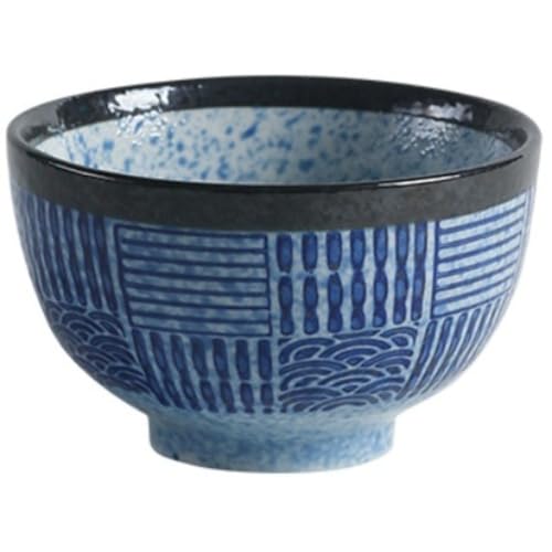 「NexPon」 2/4/6個セット セラミックラーメンボウル 4個セット 大きな和風サービングボウル サラダ、うどん、蕎麦、フォーパスタ、アジアンスープヌードル用、新築祝いのギフトに最適 (4.5インチ,10,2)