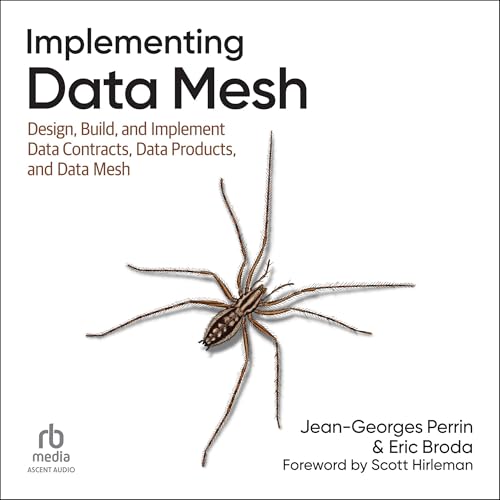 Page de couverture de Implementing Data Mesh