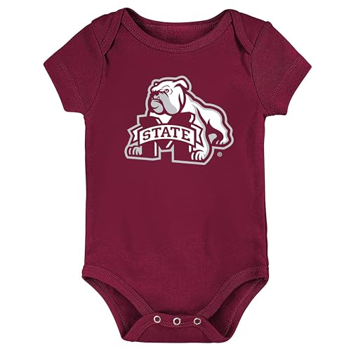 Image of Future Tailgater Mississippi State Bulldogs Baby LOGO Onesie