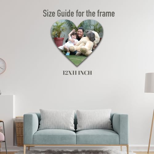 Image of SNAPTRAP 3mm Customized Photo Frame Customised Gift|Acrylic Photo Frame Personalized|Photo Frame For Wall Customised|Personalised Photo Frames for Gift On Anniversay, Birthday