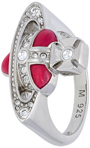 Vivienne Westwood Diamond Heart Ring, Brass, No Gemstone