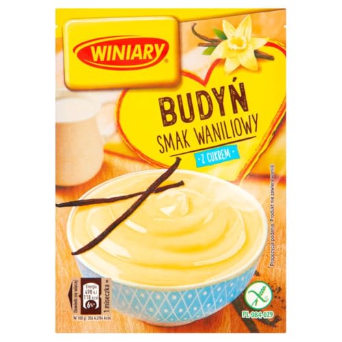 Winiary Vanilla Flavored Budyn 60g (Pack of 5)