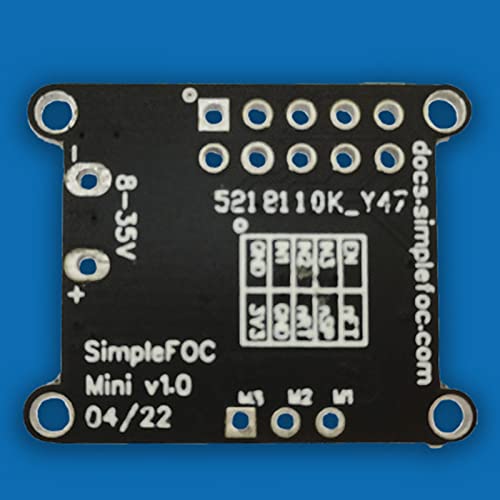 LIANXUE DC Motor Driver Board SVPWM/SPWM Control Algorithm for FOC Control Driver of SimpleFOCMini Brushless DRV8313 Driver ABS