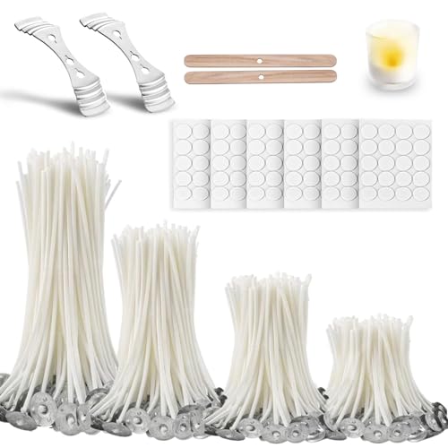 Catálogo para Comprar On-line Fabricación de velas para comprar hoy. 48 ZSOLY 802 Pabilos para Velas sin Humo, Mechas para Velas de Algodón, con Pestañas de Metal Sustentador para la Fabricación de Velas de Pilar y Velas caseras, 2.6cm, 8cm,10cm,...