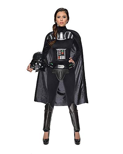 Rubies womens Star Wars Darth Vader Deluxe Jumpsuit Adult Sized Costumes, As Shown, Extra-Small US