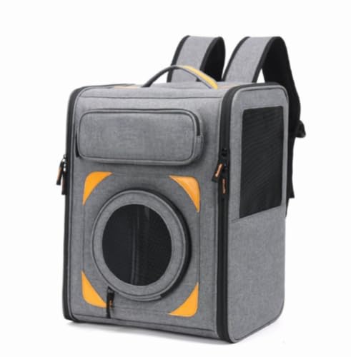 EVERMOW Cat Backpack Carrier, Bubble Expandable Cat Carrier for Cats or Small Dogs up to 15lbs...