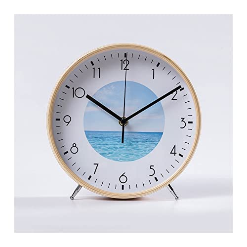Reloj de mesa silencioso para decorar el salón y la cocina