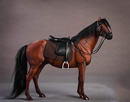 Caballo 1/12 Figuras Criado-alemán Modelo, la Figura de acción en Hanover Figura Animal Modelo de Juguete para niños Acción Educational Figuras Accesorios de los Juguetes,B Cover