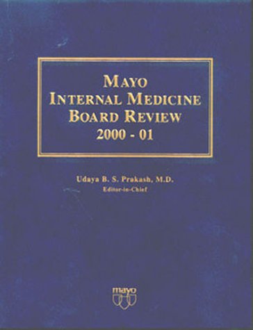 Mayo Internal Medicine Board Review, 2000-2001      Paperback – January 1, 2000