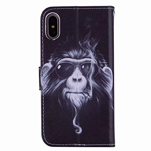 Ttimao Hoesje voor Samsung Galaxy M30 Flip PU Lederen Portemonnee Etui Hoezen+1*Screen Protector met Magnetische Houder… - Afbeelding 3