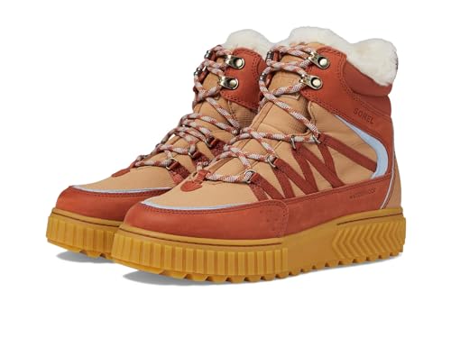 SOREL Botas impermeables ONA AVE Trek para mujer, Sanguine/Arctic Seas, 38 EU