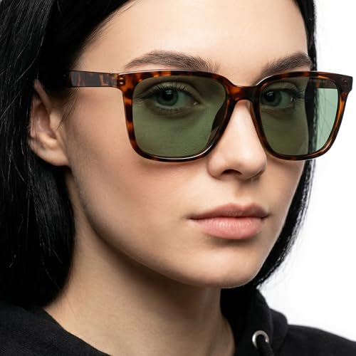 Image of VINCENT CHASE EYEWEAR By Lenskart | Full Rim Sqaure Branded And Stylish Rectangle Sunglasses | Polarized And 100% UV Protected | Men & Women's | VC S11167