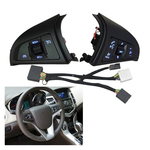 Bouton volant multifonction Chevrolet Cruze 2009 interrupteur commande - 5