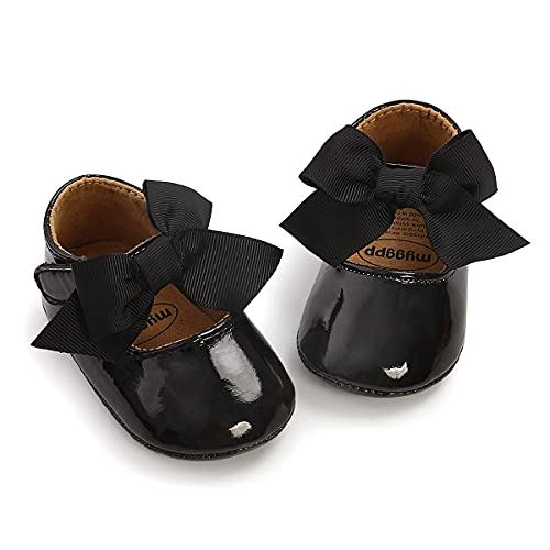 COSANKIM Baby Girls Mary Jane Flats Shoes Anti-Slip Rubber Sole Infant Toddler Princess Wedding Dress Shoes - Image 4