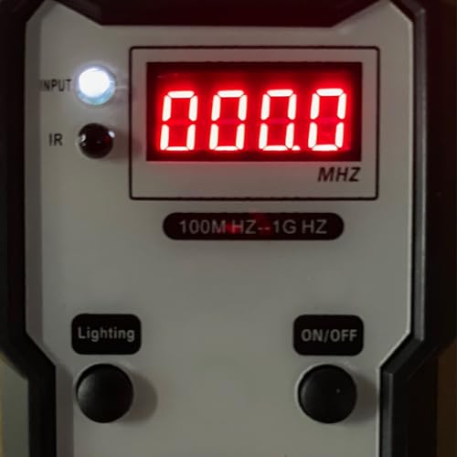 Schlüsselschaltertester, Frequenzzähler für Fernbedienungsschlüssel, 100 M Hz Bis 1 G Hz Hochpräziser Digitalanzeige-Schlüsselanhänger-Frequenztester