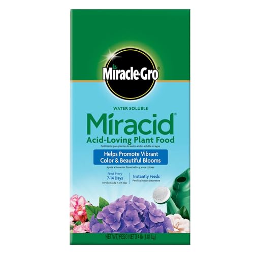 Miracle GRO Garden Pro Water Soluble Miracid Plant Food 30-10-10 4 Lb.
