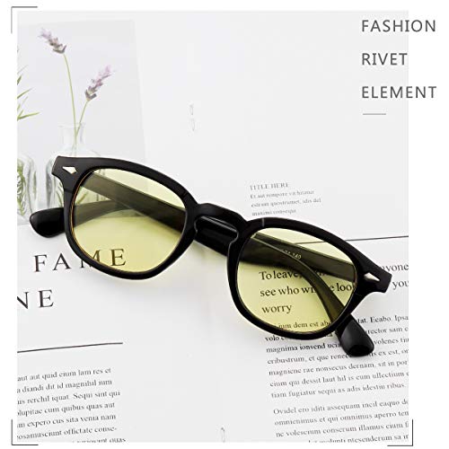 Image of Bestum Inspired Square Sunglasses With Rivets Tinted Lens UV400
