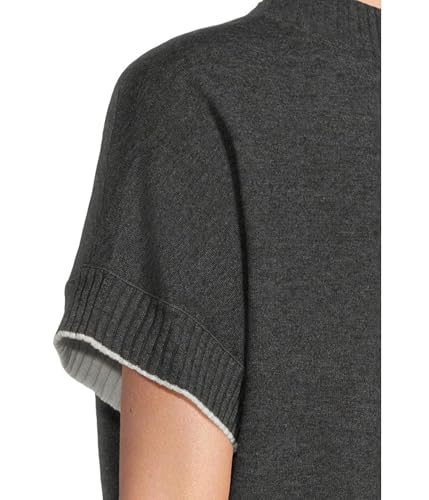 Lilla P Women's Short Sleeve V-Neck Pullover Sweater4