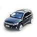 1:32 per Volkswagen Tiguan Modello di Auto in Lega di Auto Giocattolo Pressofuso Modello di Auto Tirare Indietro Giocattoli per Bambini da Collezione (Color : Black)