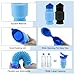 Pee Bottles for Men, Collapsible Urine Bottle 750ML, Portable Urinal for Women, Emergency Urinal Spill Proof Pocket Toilet for Car, Travel Urinals Potty for Camping, Traffic Jam, Road Trips, Hiking