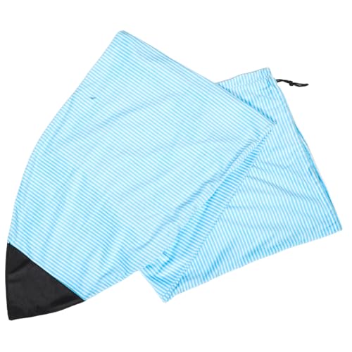 CORHAD Funda Protectora para Tabla de Surf Ajustable 180x50 Cm Azul, Calcetín Plegable Resistente a Impactos y Rayos UV para Viajes y Almacenamiento de Paddle Surf y Wakeboard