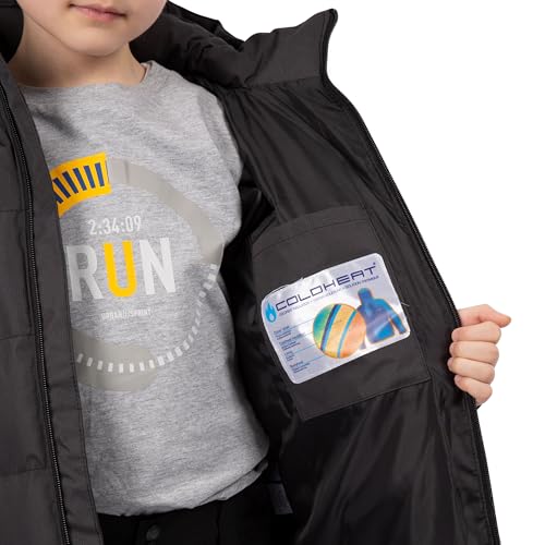 Image of Trespass Tuff Boys Padded Jacket with Hood