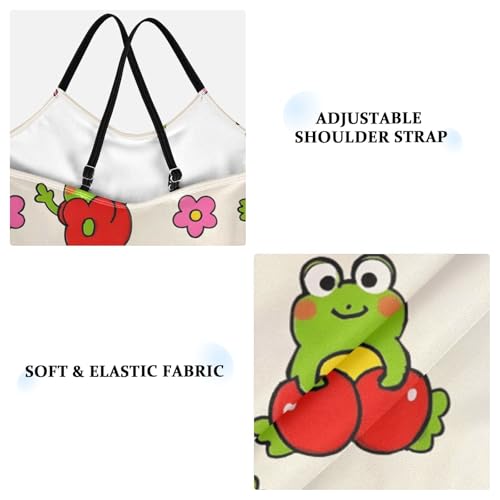 Frog Flower Girls One Piece Swimsuits Quick Dry Beach Swimwear Bathing Suit4