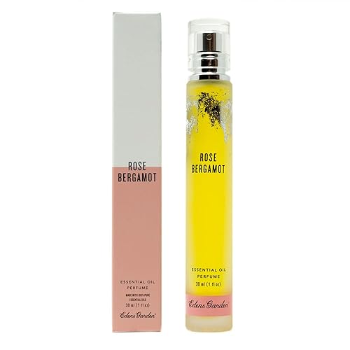 Miniatura 2 de Edens Garden Perfume natural de bergamota rosa para mujer, fabricado con aceites esenciales 100% puros, limpio y no tóxico, hipoalergénico y libre