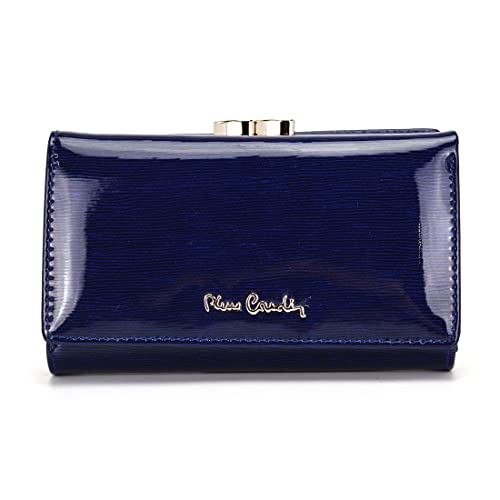 Portefeuille en cuir bleu Pierre Cardin 05 Line 108 idéal pour le quotidien