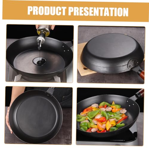 Sartén Wok de hierro antiadherente 24 cm miniatura 7