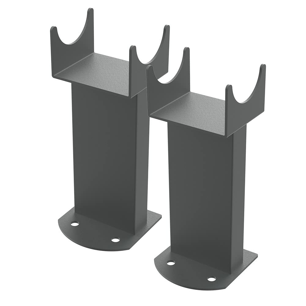 Warmehaus Floor Mounting Brackets for Flat Panel Column Radiator 2PC/Set (Anthracite)