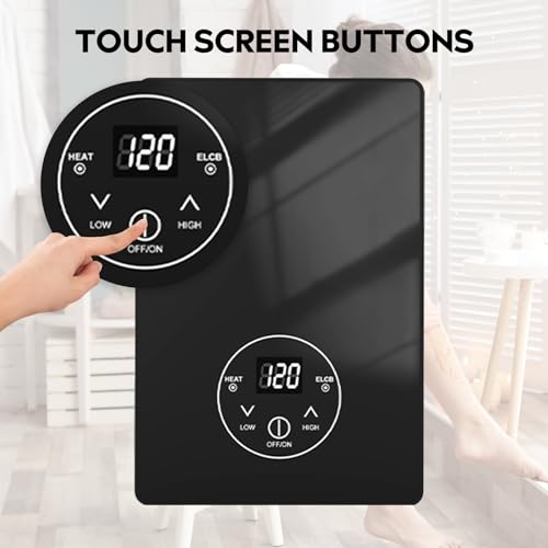 Antuony 4500W Tankless Electric Water Heater,110V Under Sink On Demand Instant Hot Water Heater With Remote Control,Lcd Touch Screen Tankless Water Heater thumb #4