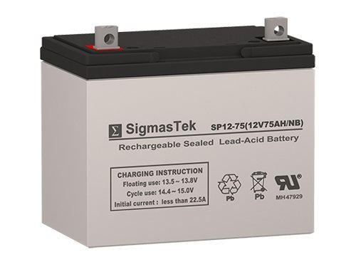 Deep Cycle Battery AGM Solar Energy Storage 12V 75AH