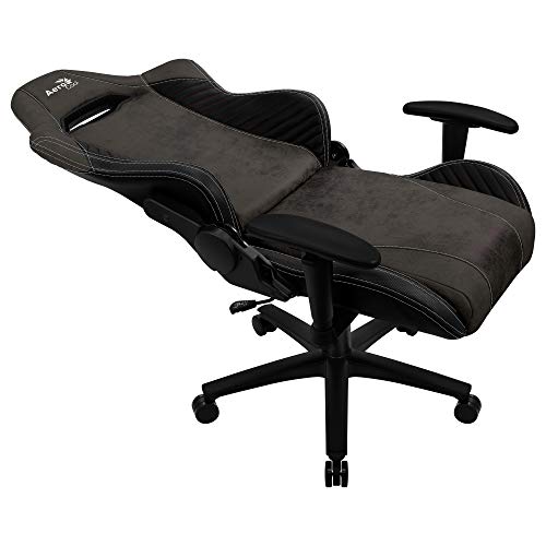 Aerocool-BARON-Silla-Gaming-AeroSuede-Transpirable-Respaldo-Ajustable-Negro