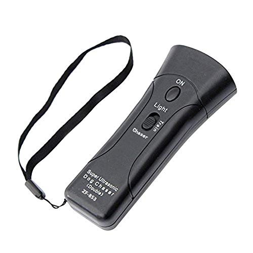 Bark Deterrents - Electronic Pet Ultrasonic Dog Repeller Training Double Horn Long Distance