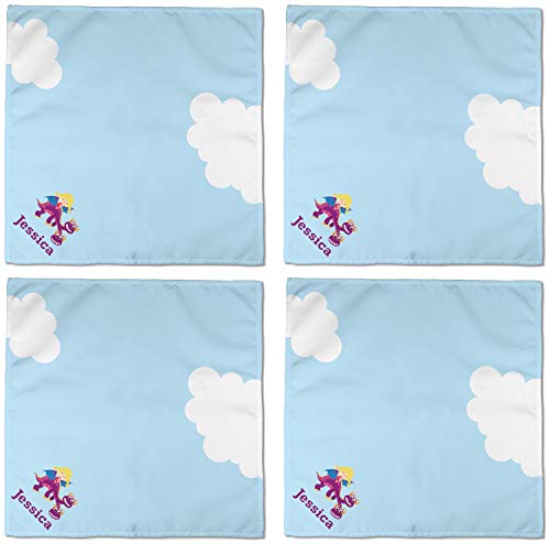 Servilletas de tela cuadradas YouCustomizeIt (set de 4) miniatura 6