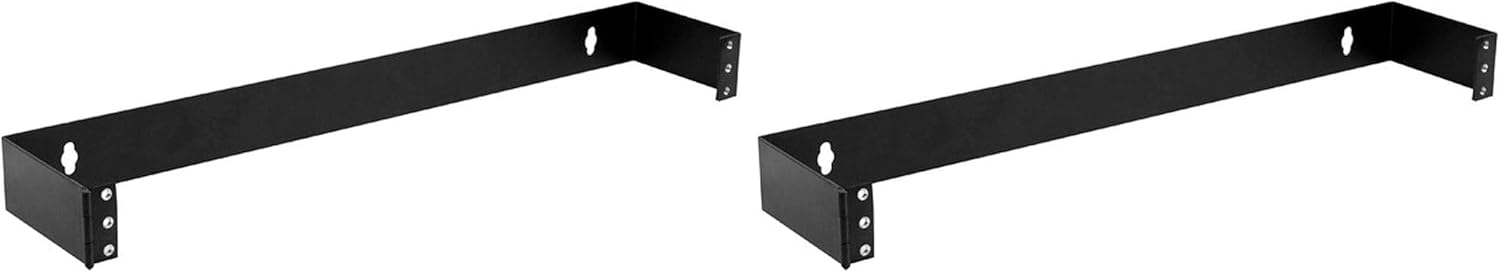 Monoprice 1.75 by 19 by 4-Inch 1U Wall Mount Bracket 108623