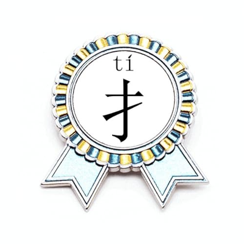 Pin's de personnage chinois broche médaille métal taille M accessoire collection