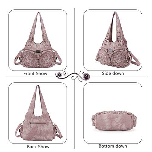 Image of Angel Barcelo Purses for Women Large Shoulder Bag Soft Hobo Bags for Women