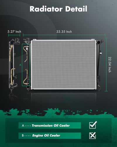 Image of SCITOO Automotive Replacement Engine Radiators for Hyundai for Kia
