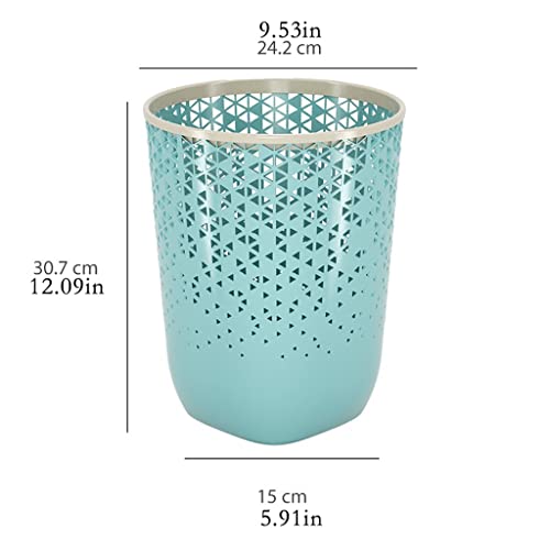 Compost bin Kitchen/Garbage Trash Can Simple Waste Paper Basket Bin Household Garbage Recycling Container Without Cover for Kitchen Living Room Bathroom Bedroom Step Trash can (Color : A)