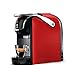 Bialetti New Break - Macchina Caffè Espresso a Capsule in Alluminio con Sistema Bialetti il Caffè d'Italia, Design Compatto, Rosso