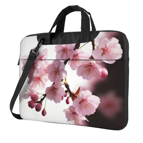 Bolso de hombro para laptop Tempting Cherry Blossoms miniatura 1