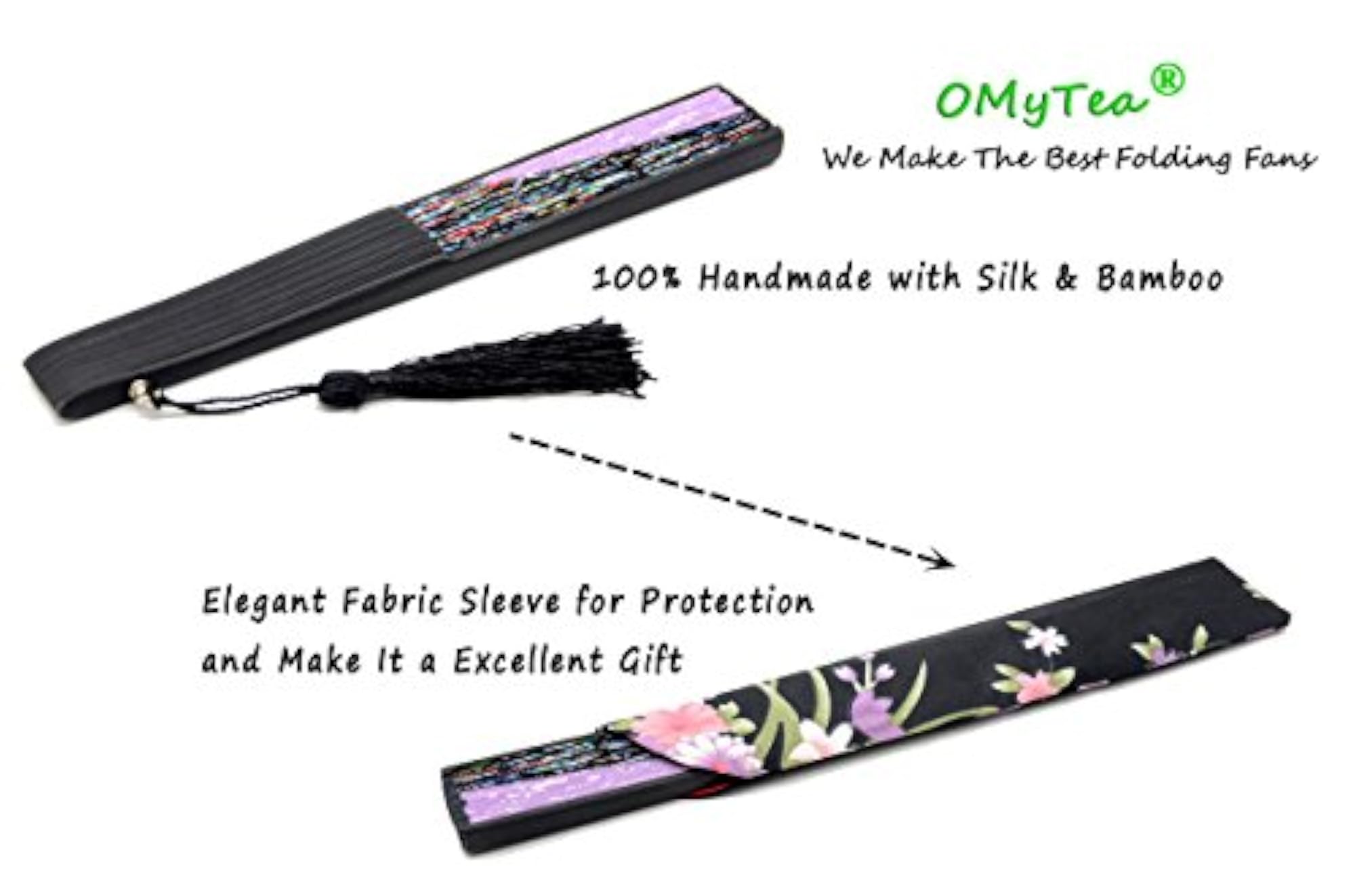 Sakura Folding Hand Held Fan for Women
